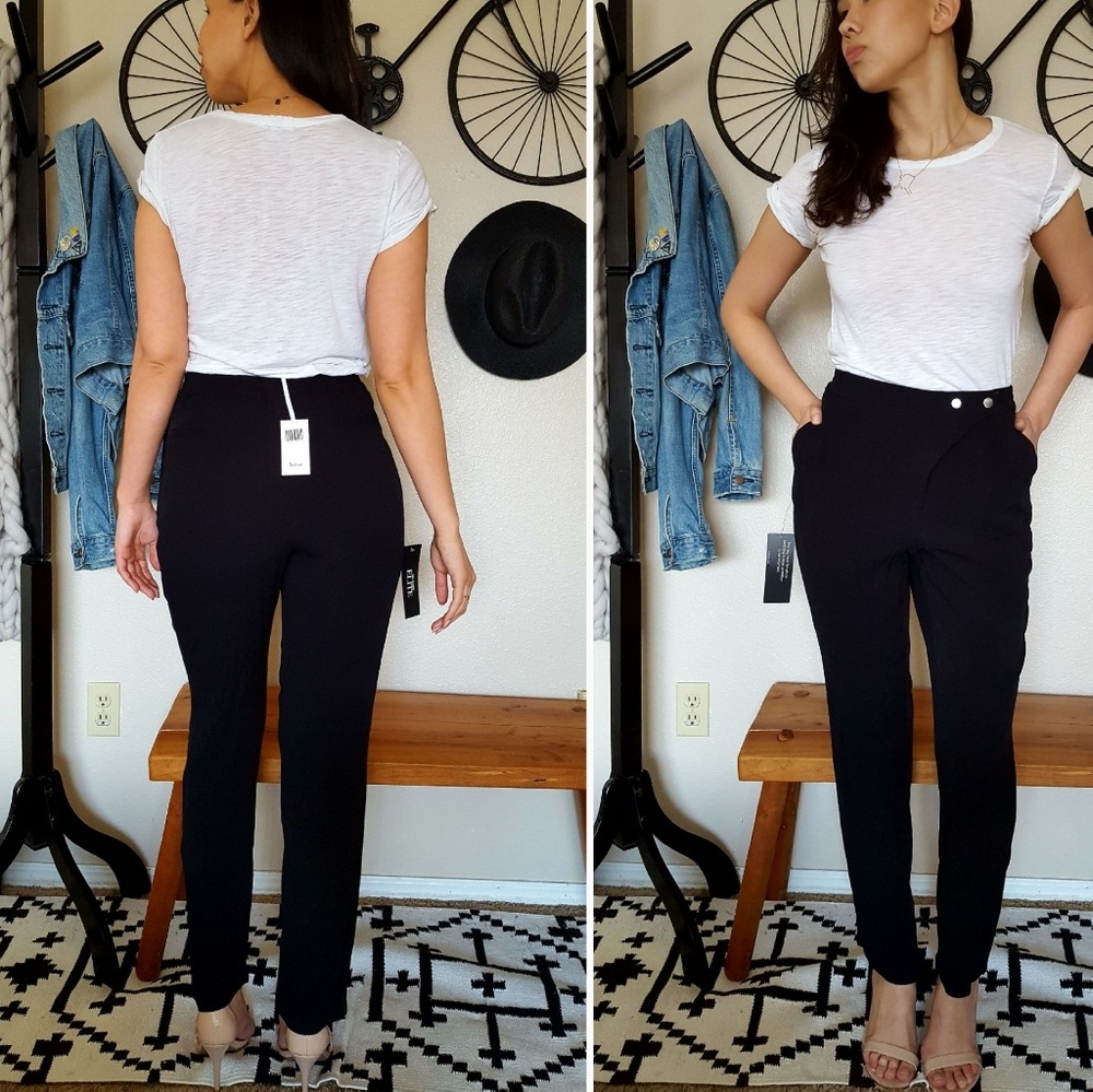 High waist pants